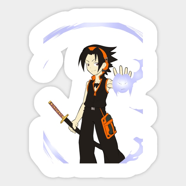 Yoh asakura Sticker by DeyvidEndo182